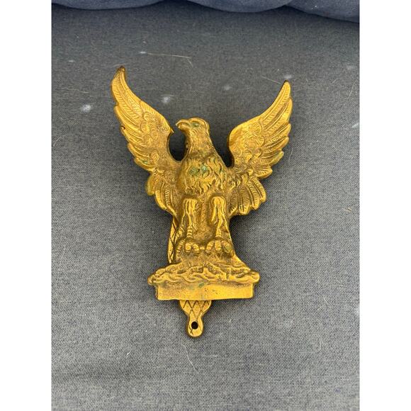 Vintage Cast Brass Eagle Door Knocker - Picture 1 of 3